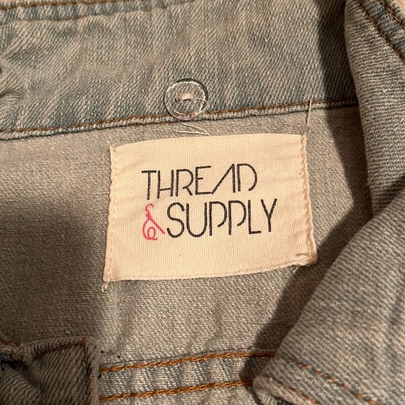 jean jacket size: small - Picture 3 of 6